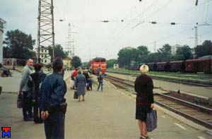 Подача поезда Ковров - Иваново