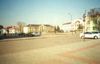 Украинский пограничный город Чоп. Привокзальная площадь